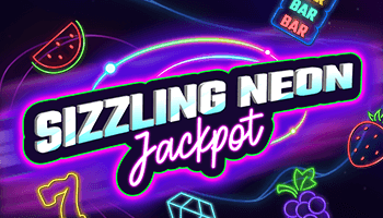 Sizzling Neon Jackpot Slots  (Spinmatic) PLAY DEMO MODE OR WITH REAL MONEY